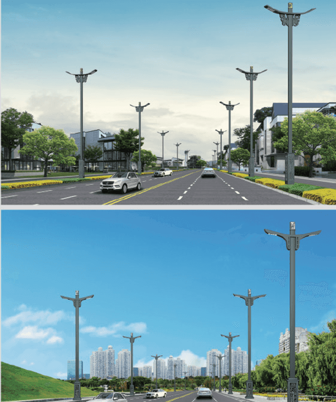 ডিএল-এলইডি -008/ডিএল-এলইডি -009 উচ্চ শক্তি এলইডি স্ট্রিট লাইট