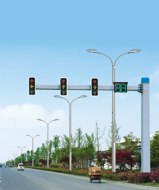 অসম অষ্টভুজাল সংকেত মেরু সিগন্যাল লাইট পোল