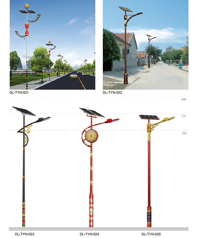 Dl-tyn-021 ~ dl-tyn-025 দৃশ্যাবলী পরিপূরক ল্যাম্প