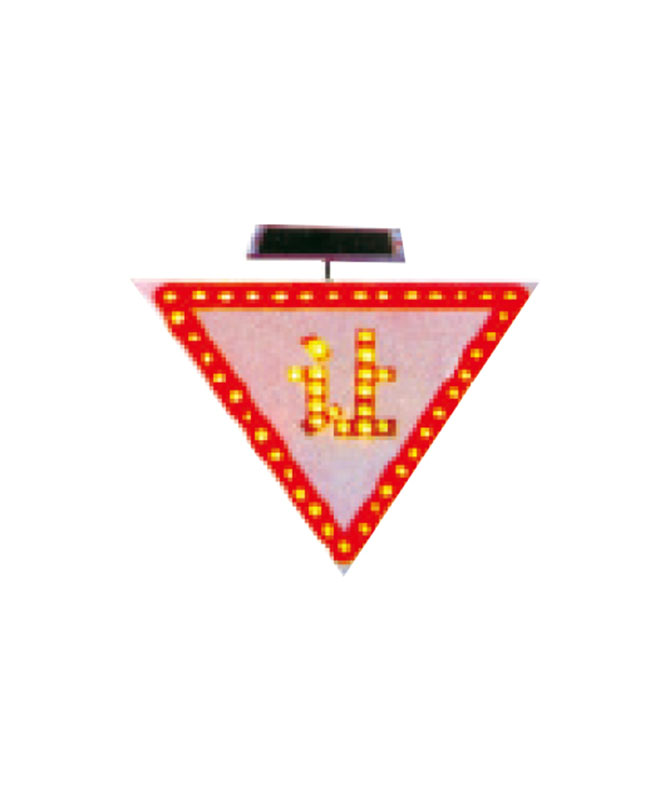 SY-6F সৌর হলুদ ফ্ল্যাশিং সিগন্যাল লাইট