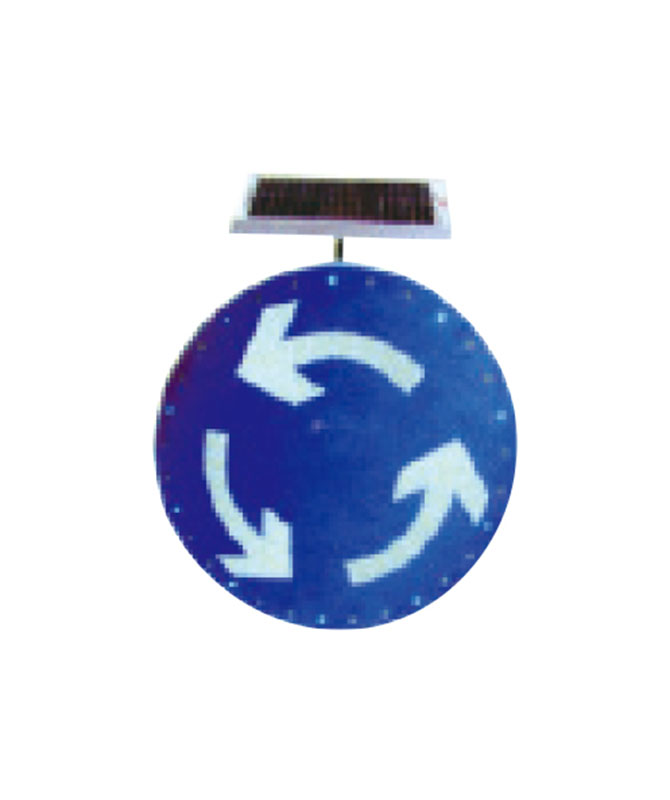 SY-7H সৌর হলুদ ফ্ল্যাশিং সিগন্যাল লাইট