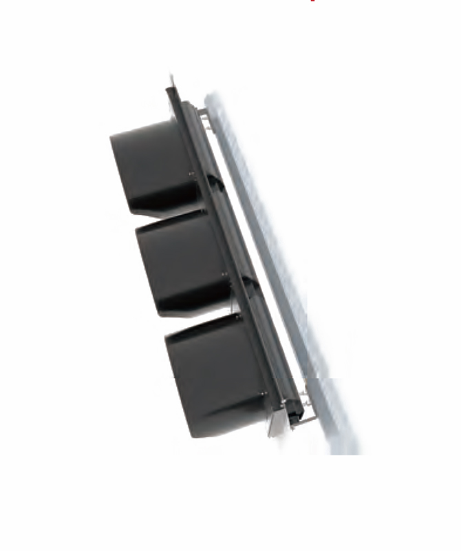 অনুভূমিক ইনস্টলেশন: হুপ ইনস্টলেশন এলইডি ট্র্যাফিক লাইট