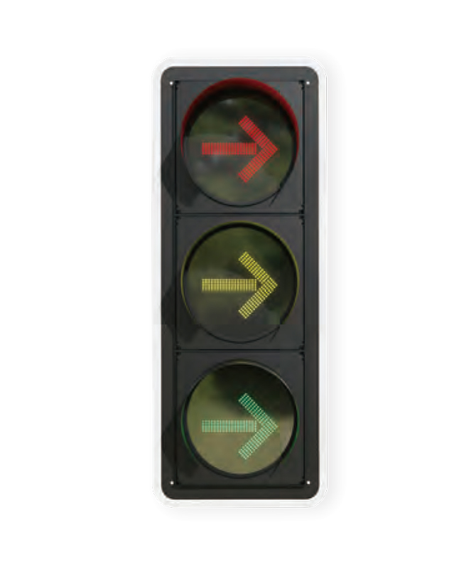 Ф300 মোটর যানবাহন সিগন্যাল লাইট এলইডি ট্র্যাফিক লাইট